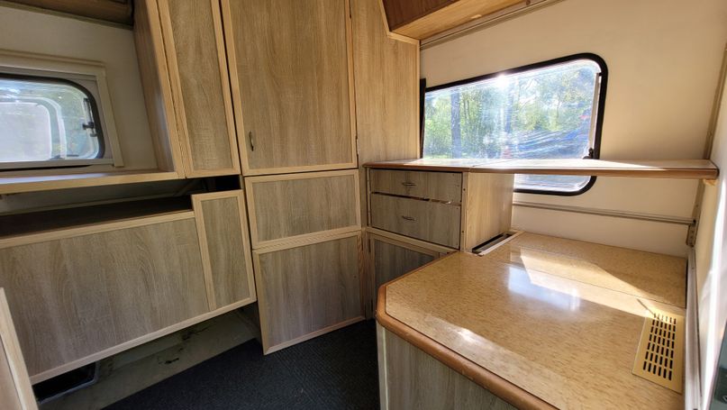 Küche, Bad, Schrank